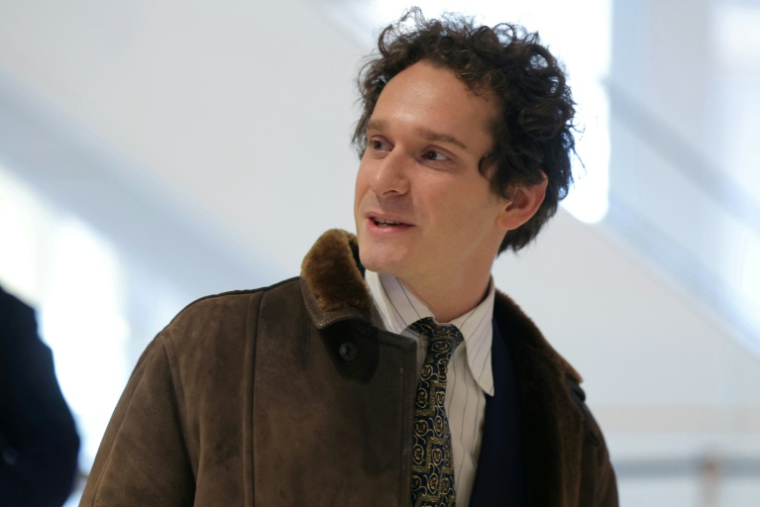 Antoine Ory, avocat de Sébastien Leroy, au tribunal de Paris le 30 mars 2026 ( AFP / Thomas SAMSON )