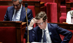 Le ministre de l'Education nationale Edouard Geffray à l'Assemblée nationale à Paris le 6 mai 2026 ( AFP / STEPHANE DE SAKUTIN )