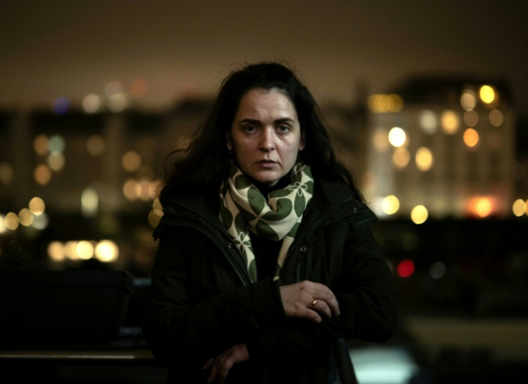 Margaryta Chabanova à Vienne, en Autriche, le 3 décembre 2025 ( AFP / JOE KLAMAR )