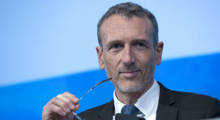 Emmanuel Faber est le PDG de Danone depuis décembre 2017. (© T. Samson / AFP)