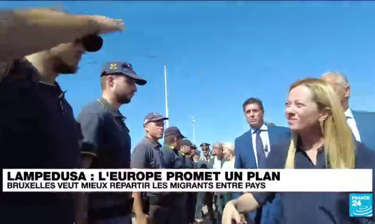 Afflux de migrants à Lampedusa : "Les arrivées se poursuivent"