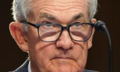 Le président de la fed, Jerome Powell, témoigne lors d'une audition au Capitole, à Washington