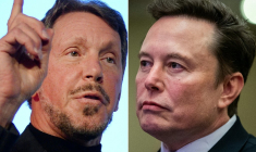 Le duo Larry Ellison/Elon Musk domine nettement le classement des fortunes mondiales (illustration) ( AFP/POOL / TORU YAMANAKA )