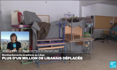 Bombardements israéliens au Liban : plus d'un million de Libanais déplacés