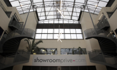 Siège de Showroomprivé à La Plaine Saint-Denis ( POOL / CHRISTOPHE ENA )