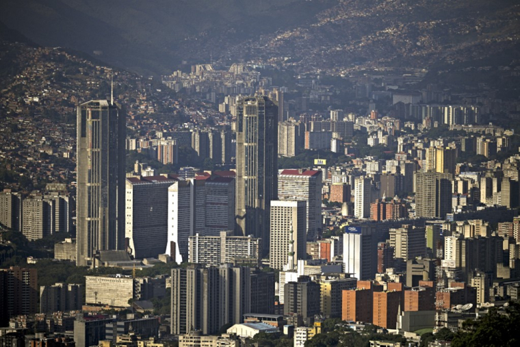 Caracas, le 1er janvier 2026. ( AFP / FEDERICO PARRA )