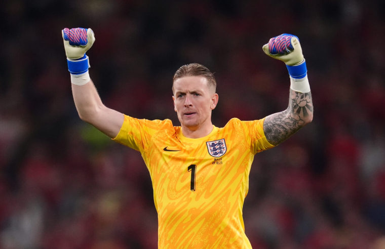 Jordan Pickford est fan de Hannah Hampton