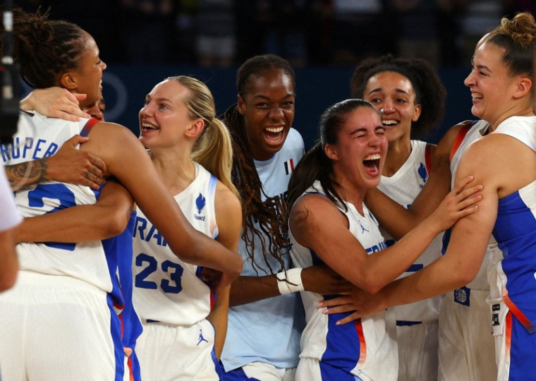 Basketball - Demi-finale féminine - France vs Belgique