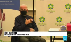 Covid-19 aux États-Unis : le président élu Joe Biden vacciné devant les caméras
