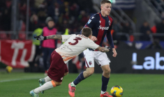 La Roma arrache le nul à Bologne