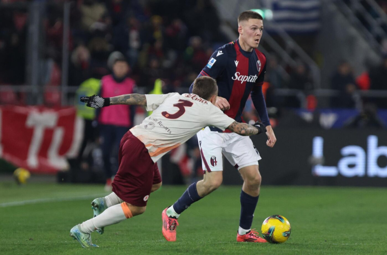 La Roma arrache le nul à Bologne