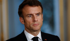 Photo d'archives du président français, Emmanuel Macron