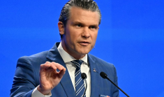 Pete Hegseth à Singapour, le 31 mai 2026 ( AFP / MOHD RASFAN )