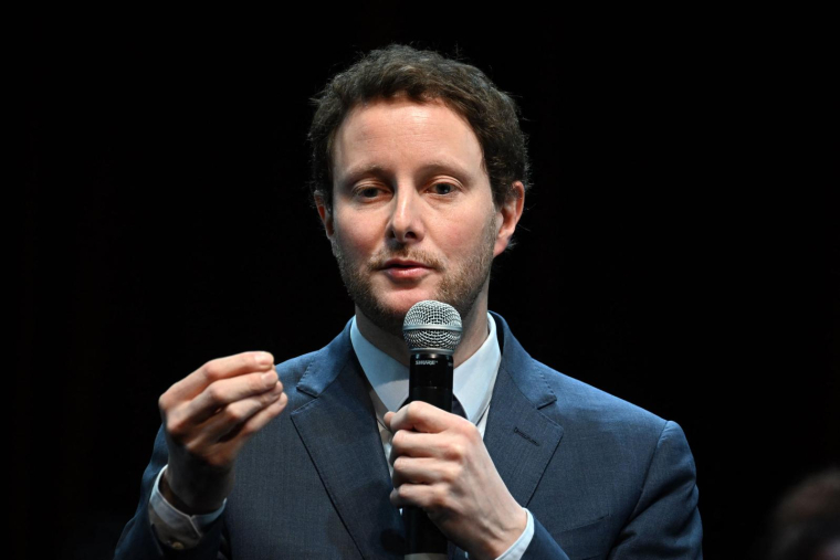 Le ministre des Transports Clément Beaune, le 30 janvier 2023, à Paris. ( AFP / EMMANUEL DUNAND )