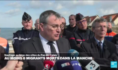 Huit migrants meurent lors d'un naufrage dans la Manche