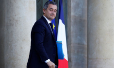 Gérald Darmanin à la sortie d'un conseil des ministres