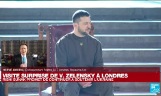 Visite surprise de Zelensky à Londres : Rishi Sunak promet de continuer à soutenir l'Ukraine