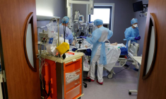 FRANCE/CORONAVIRUS: FORTE HAUSSE DES RÉANIMATIONS ET HOSPITALISATIONS