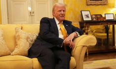 Donald Trump à Paris, le 7 décembre 2024. ( POOL / AARON CHOWN )