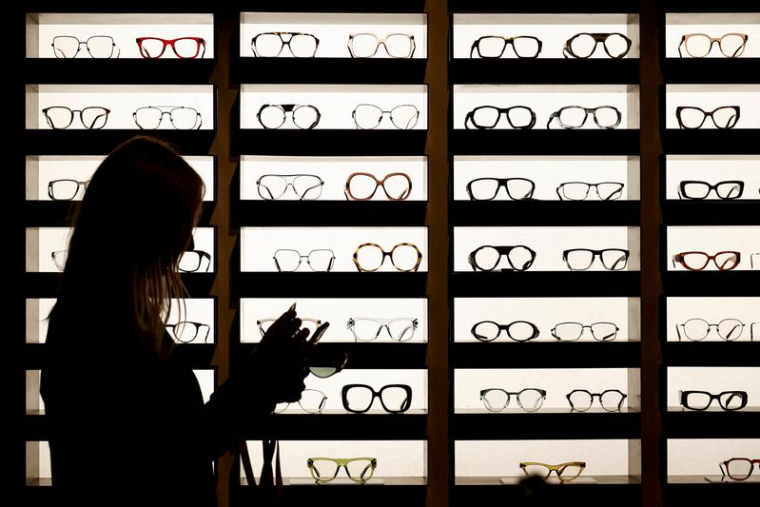 EssilorLuxottica au SILMO à Villepinte, près de Paris