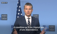 Les pays de l'Otan ne peuvent pas avoir une "dépendance" face aux Etats-Unis (Hegseth)
