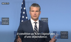 Les pays de l'Otan ne peuvent pas avoir une "dépendance" face aux Etats-Unis (Hegseth)