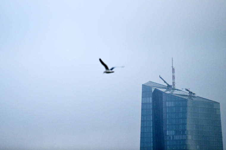 the headquarters of the European Central Bank (ECB) in Frankfurt am Main ( AFP / Kirill KUDRYAVTSEV )