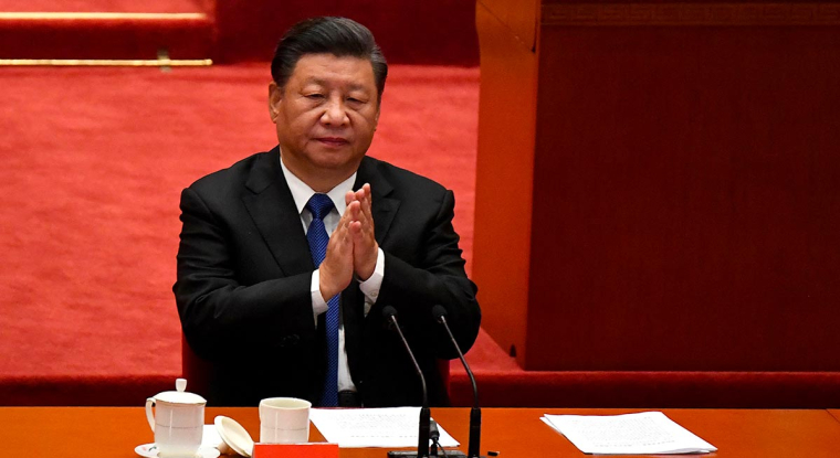 Au pouvoir depuis neuf ans, Xi Jinping s'apprête à obtenir un troisième mandat à la tête du Parti communiste chinois. ( (© Noel Celis / AFP)