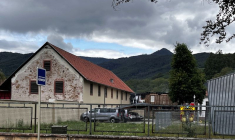 La maison de vacances à Wintzenheim, où plusieurs personnes sont décédées dans un incendie