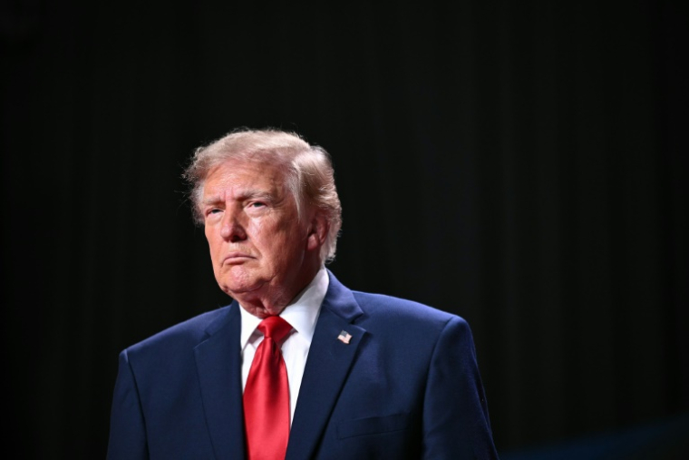 Le président américain Donald Trump, au Texas, le 7 octobre 2026  ( AFP / Mandel NGAN )