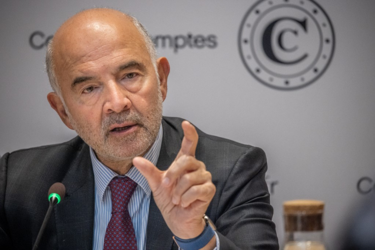 Pierre Moscovici, à Paris, le 16 septembre 2025 ( AFP / GUILLAUME BAPTISTE )