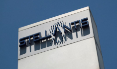 Le logo de Stellantis à Mexico