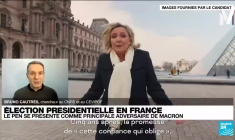 Présidentielle 2022 : Le Pen se présente comme principale adversaire de Macron