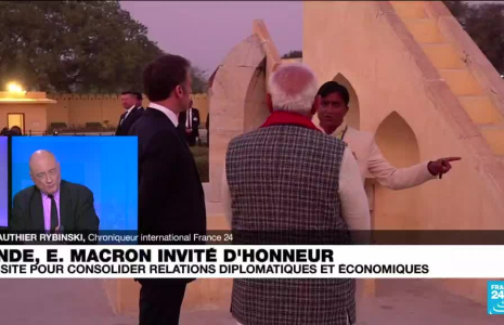 Emmanuel Macron en Inde : une convergence des intérêts