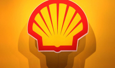 Photo d'archives: Le logo de la multinationale pétrolière et gazière britannique Shell