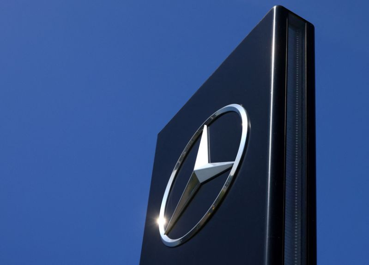 Photo du logo de Mercedes-Benz à Bruxelles