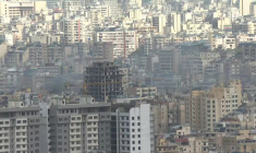 Liban: de la fumée s'élève après une frappe sur la banlieue sud de Beyrouth