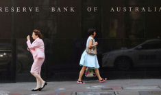 La banque centrale australienne à Sydney, en Australie