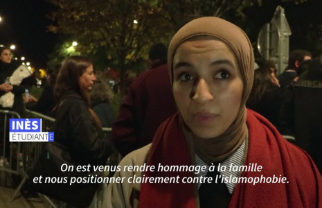Attentat raciste : des milliers de personnes rassemblées à Trappes