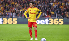 Florian THAUVIN of Lens during the UEFA Champions League football match between Lens and Sporting CP at Stade Bollaert-Delelis on October 13, 2026 in Lens, France. (Photo by Baptiste Fernandez/Icon Sport)  - Photo by Icon Sport
