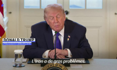 "L'Iran a de gros problèmes", estime Trump