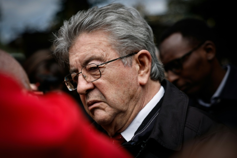 Le leader de la France insoumise, Jean-Luc Mélenchon, à l'Assemblée nationale le 11 juin 2026 ( AFP / SIMON WOHLFAHRT )