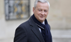 Bruno Le Maire le 23 janvier à Paris. ( AFP / LUDOVIC MARIN )