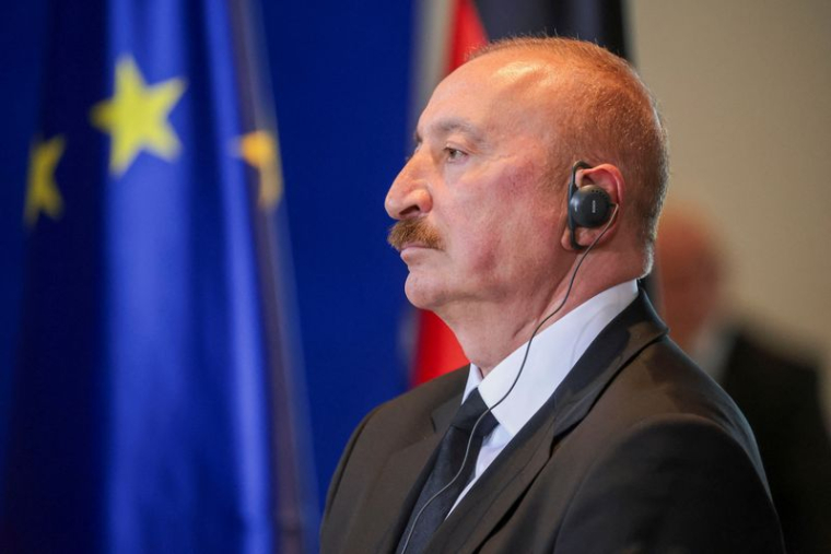 Le président azerbaïdjanais Ilham Aliev
