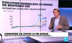 Covid-19 : l'exception suédoise touche à sa fin avec la mise en place de restrictions pour quatre semaines