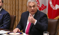 Viktor Orban à Washington, aux États-Unis, le 7 novembre 2025. ( GETTY IMAGES NORTH AMERICA / ROBERTO SCHMIDT )