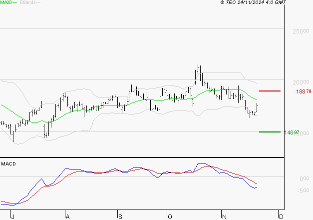 SARTORIUS STEDIM BIOTECH : La tendance baissière peut reprendre