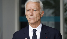 Patrick Martin, le 29 octobre 2024, à Rabat ( AFP / LUDOVIC MARIN )