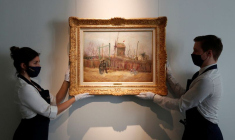 UN RARE TABLEAU DE VAN GOGH PRÉSENTÉ AU PUBLIC POUR LA PREMIÈRE FOIS