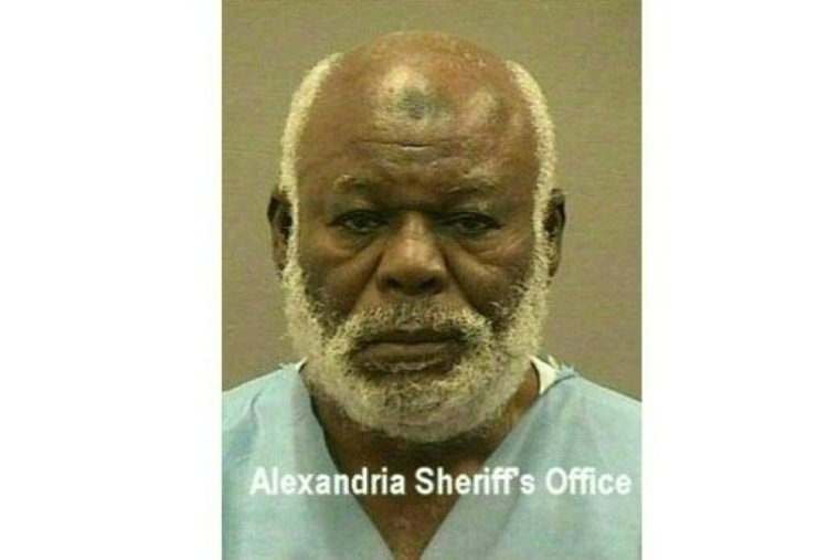 This handout photo obtained on December 12, 2022, courtesy of the Alexandria Sheriff's Office shows a mugshot of Abu Agila Mohammad Masud. The Libyan accused of making the bomb that destroyed a Pan Am flight over Scotland in 1988, killing 270 people, has arrived in the United States and will appear in court Monday, Justice Department officials said. ( ALEXANDRIA SHERIFF'S OFFICE / Handout )
